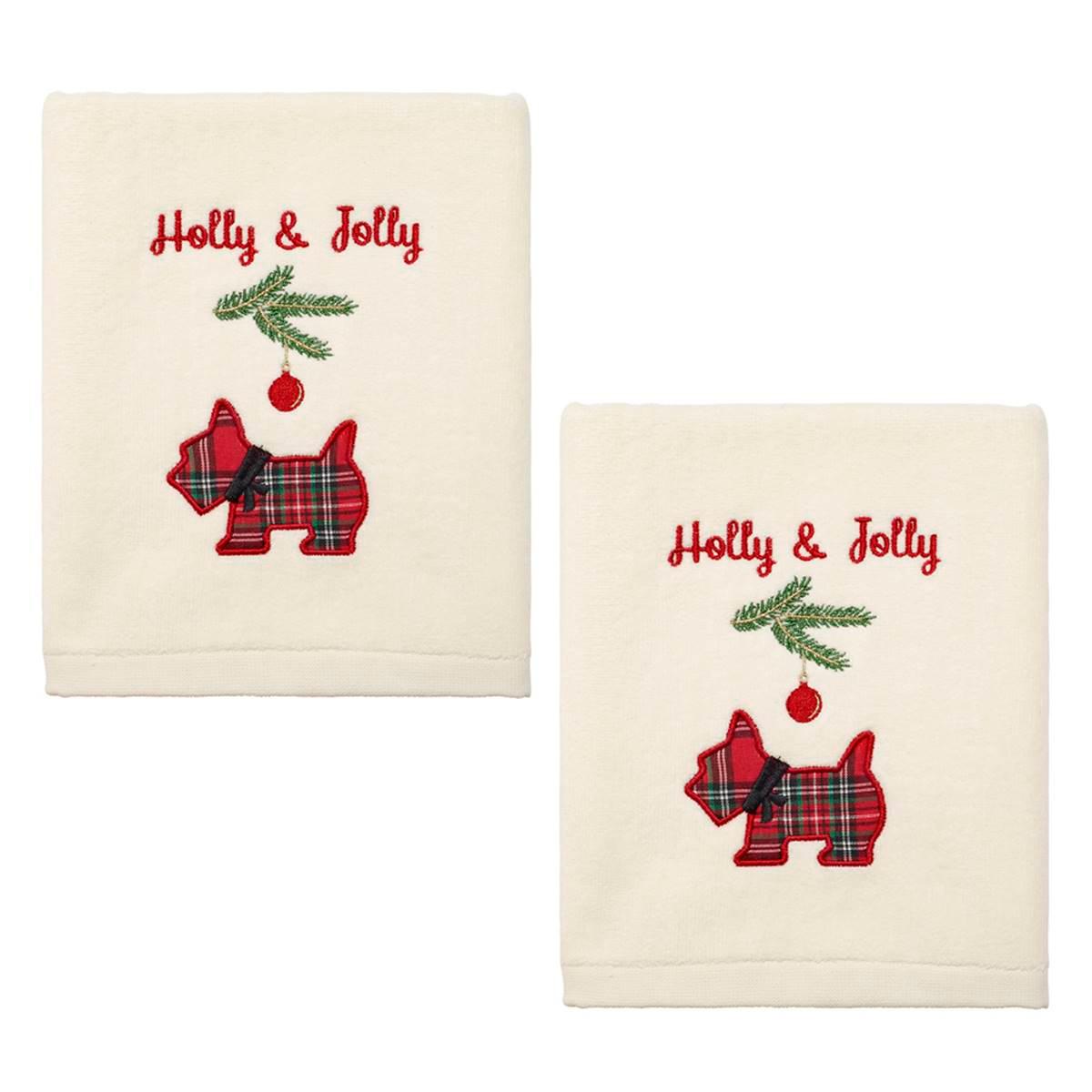 Avanti Scottie 2pk. Hand Towel Set