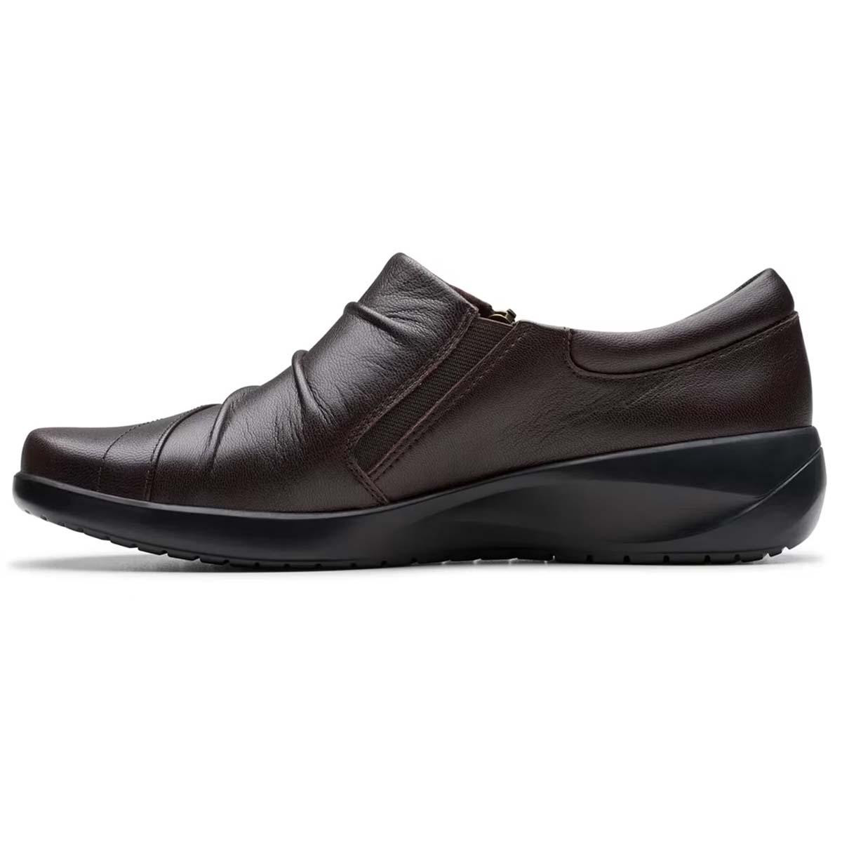 Womens Clarks® Kaetlyn Mila Casual Leather Slip On Flats
