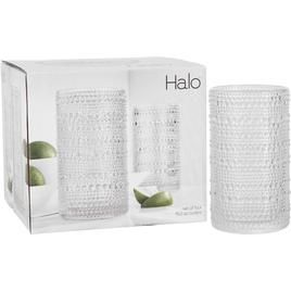 Home Essentials Halo 15oz. Clear Hiball Glasses - Set of 4