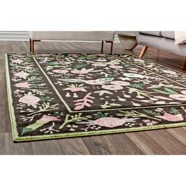 Rugs America™ Valentina Gardenia Pink Onyx Floral Area Rug