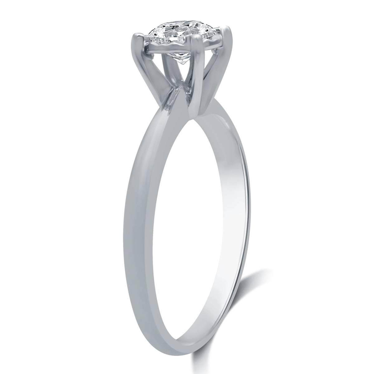 Nova Star® Sterling Silver 1ctw. Lab Grown Diamond Bridal Set