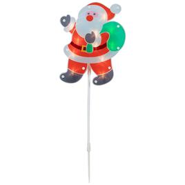 Northlight Seasonal Christmas Santa Pathway Markers - Set of 3