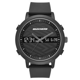 Mens Skechers Black Lawndale Analog & Digital Watch - SR5071