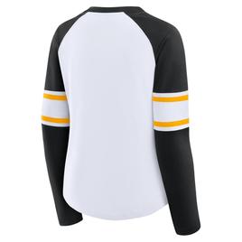 Womens NFL Fanatics Pittsburgh Steelers Blitz Lace Up Tee
