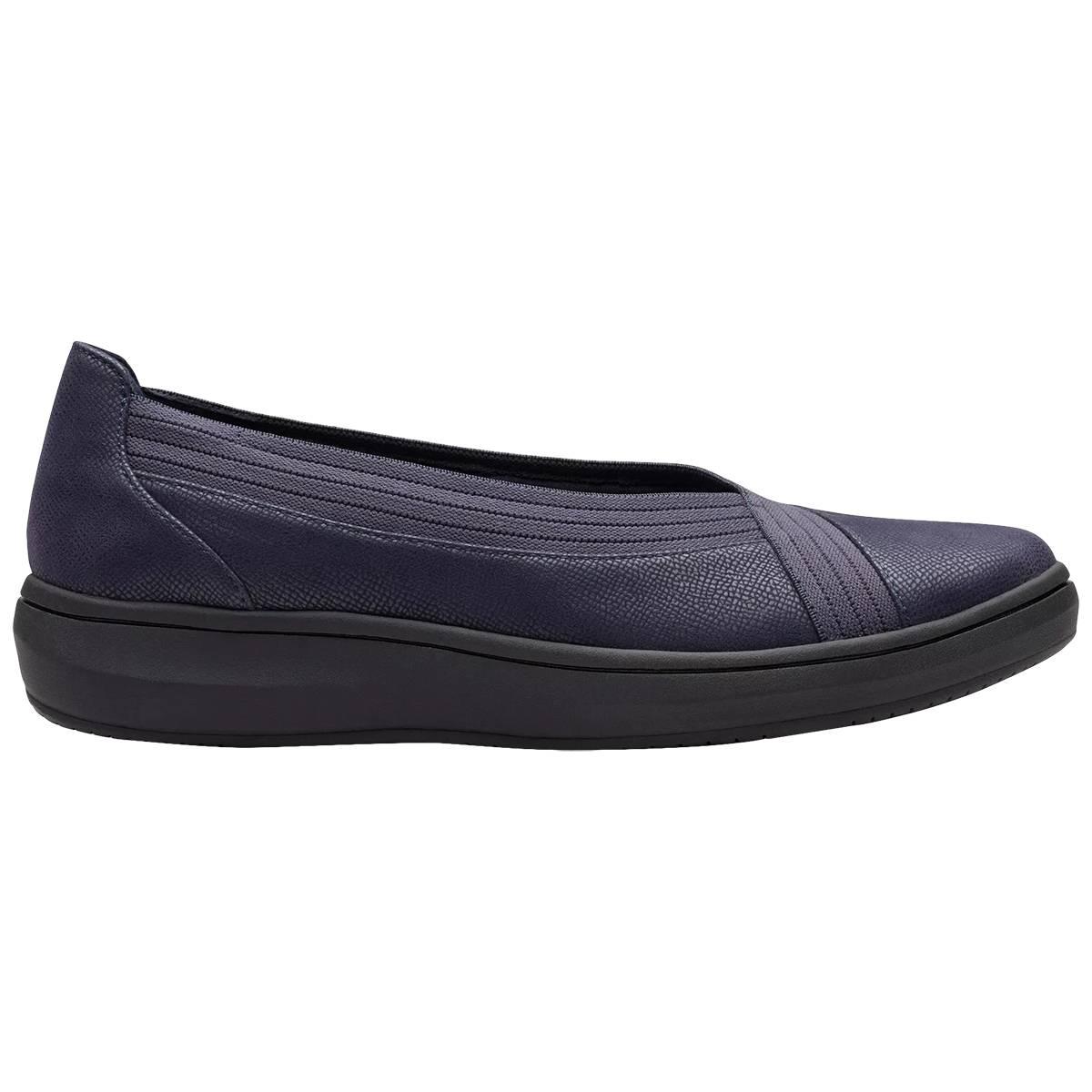 Womens Clarks(R) BreezeSky Air Textile Flats