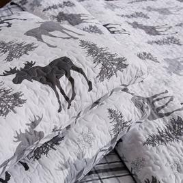FreshFolds 3pc. Premium Nature Reversible Bedspread Quilt Set
