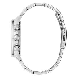 Mens Guess Silver-Tone Chrono Look Dial Watch - GW0900G1
