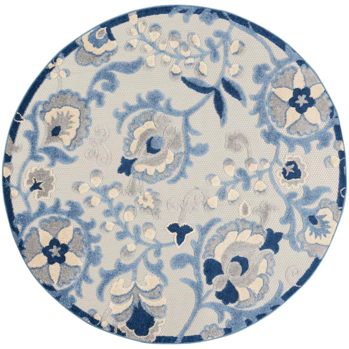 Nourison Aloha Farmhouse Round Rug
