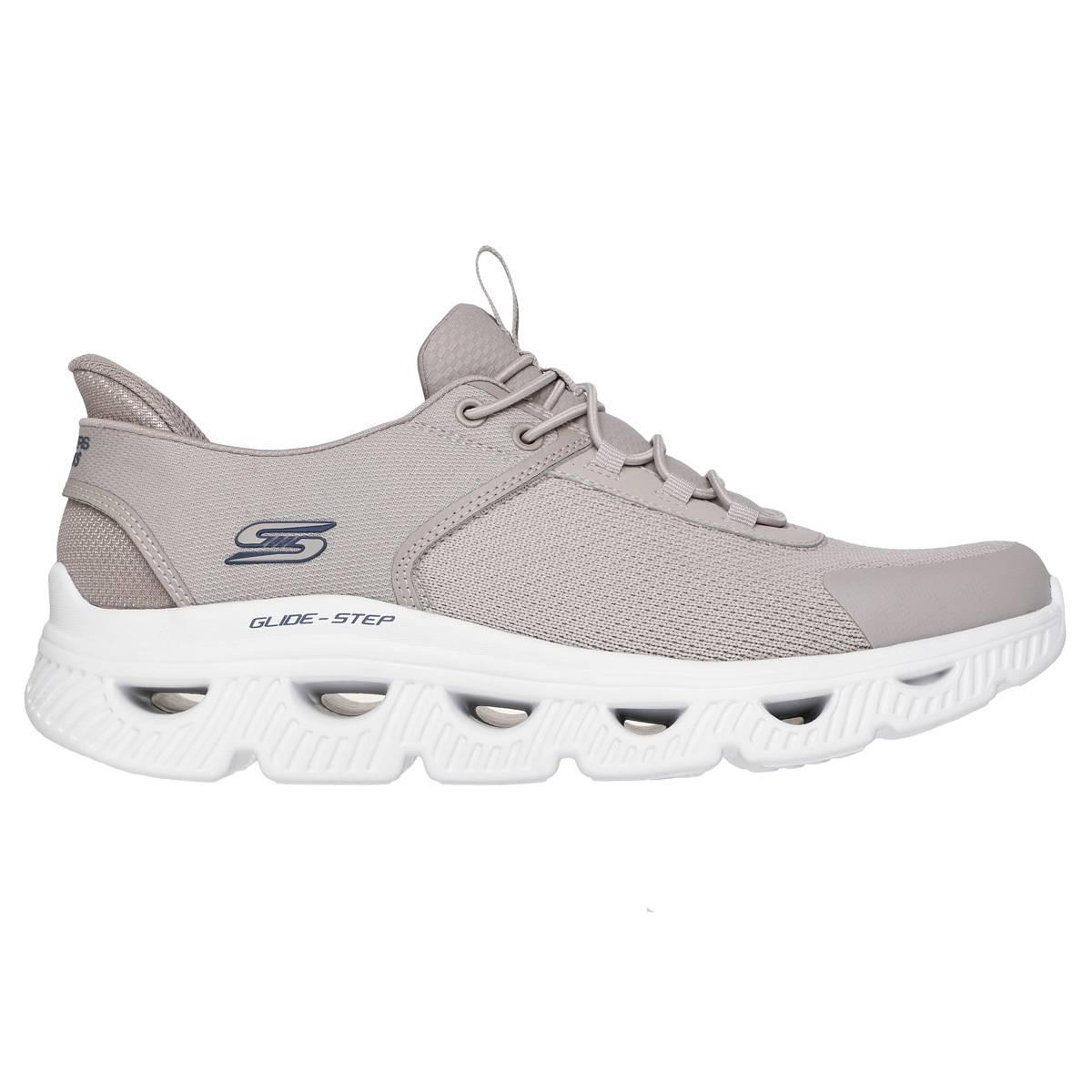 Mens Skechers Slip ins: Bobs Arc Waves - Slick Turn Ath Sneakers