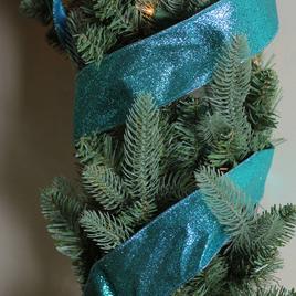 Northlight Seasonal Shimmering Teal Craft Ribbon - Pack of 12