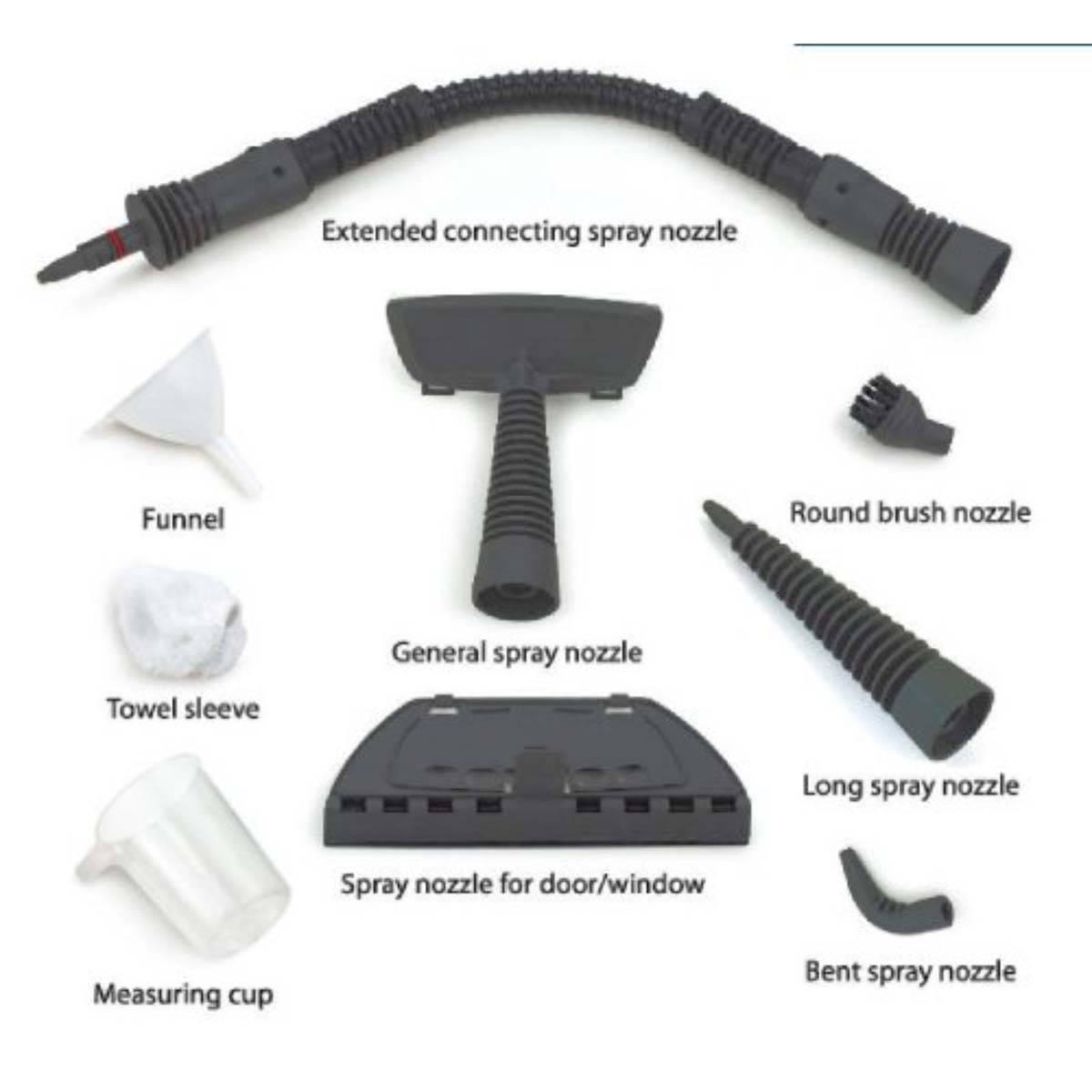 DB Tech Handheld Multi-Purpose Pressurized Steam Cleaner