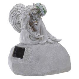 Northlight Seasonal "Welcome to Our Garden" Angel Garden Statue