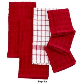 6pk. Kitchen Towel & Dish Cloth Set
