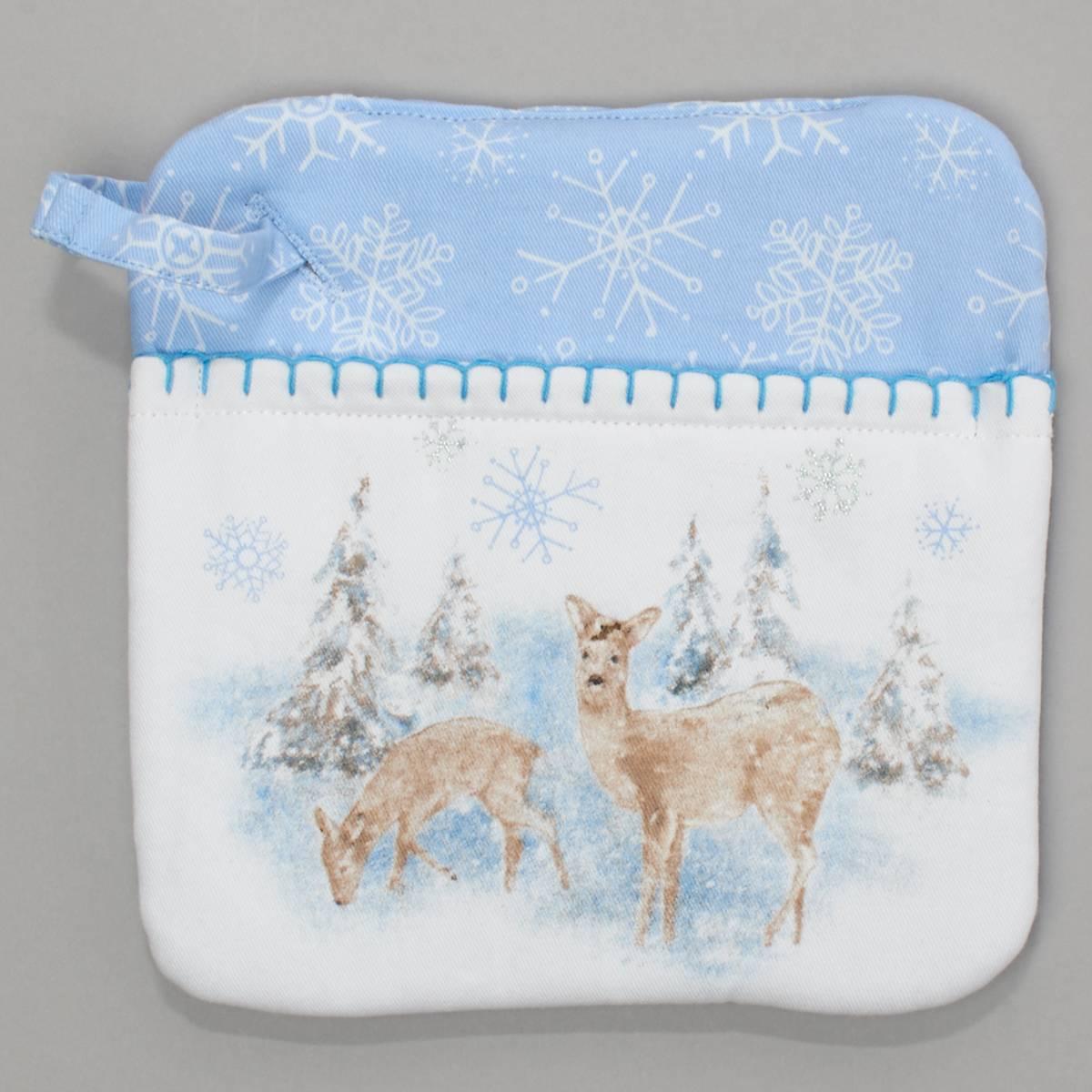 Kay Dee Let it Snow Deer Pocket Mitt