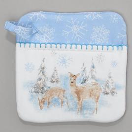 Kay Dee Let it Snow Deer Pocket Mitt