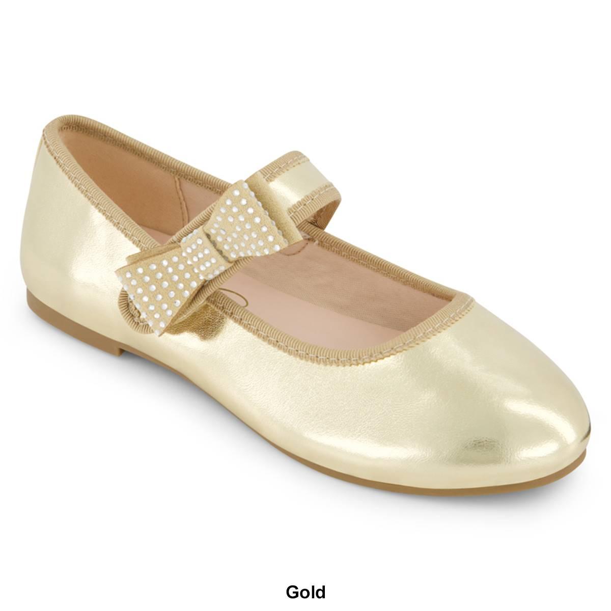 Jessica Simpson Amy Crystal Bow Ballet Flats
