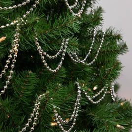 Northlight Seasonal Metallic Faceted Beaded Christmas Garland