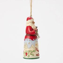Jim Shore Santa I Heard The Bells Hanging Christmas Ornament