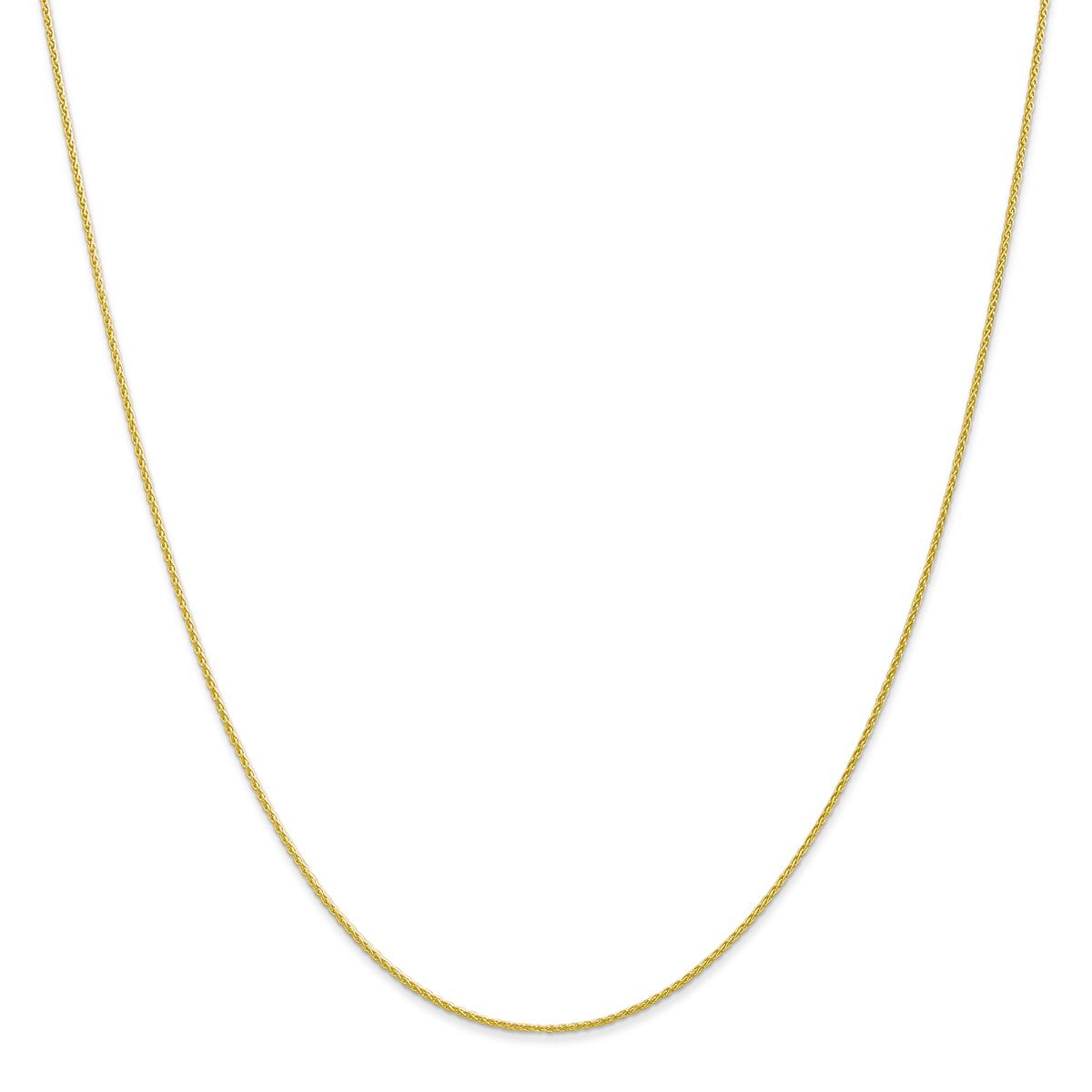 Adult Unisex Gold Classics(tm) 14kt. 30in. Parisian Wheat Chain