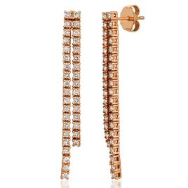 Le Vian(R) 14kt. Strawberry Gold(R) 1ctw. Nude Diamonds(tm) Earrings