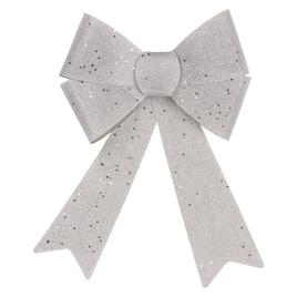 Northlight Seasonal LED Color Changing Silver Bow Decor