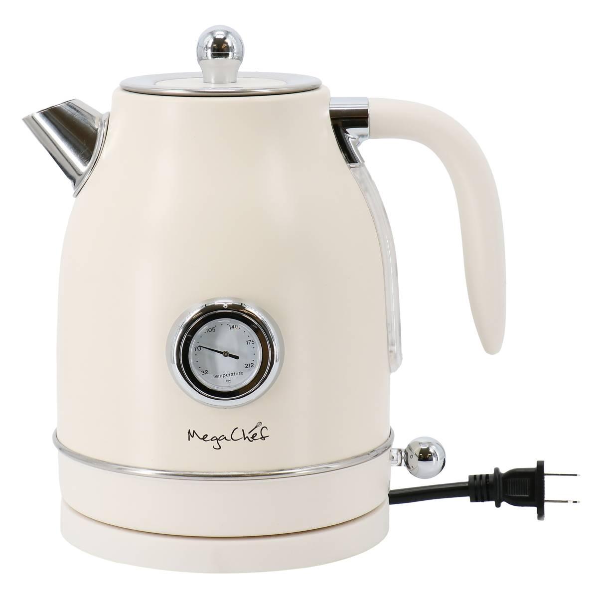 MegaChef Electric Tea Kettle & Toaster Combo
