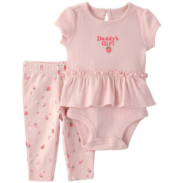 Baby Girl (3-24M) Carter's® Daddy's Girl Bodysuit & Pants Set