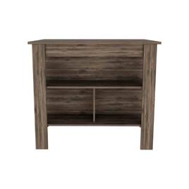 FM FURNITURE Brooklyn Wooden Kitchen Island