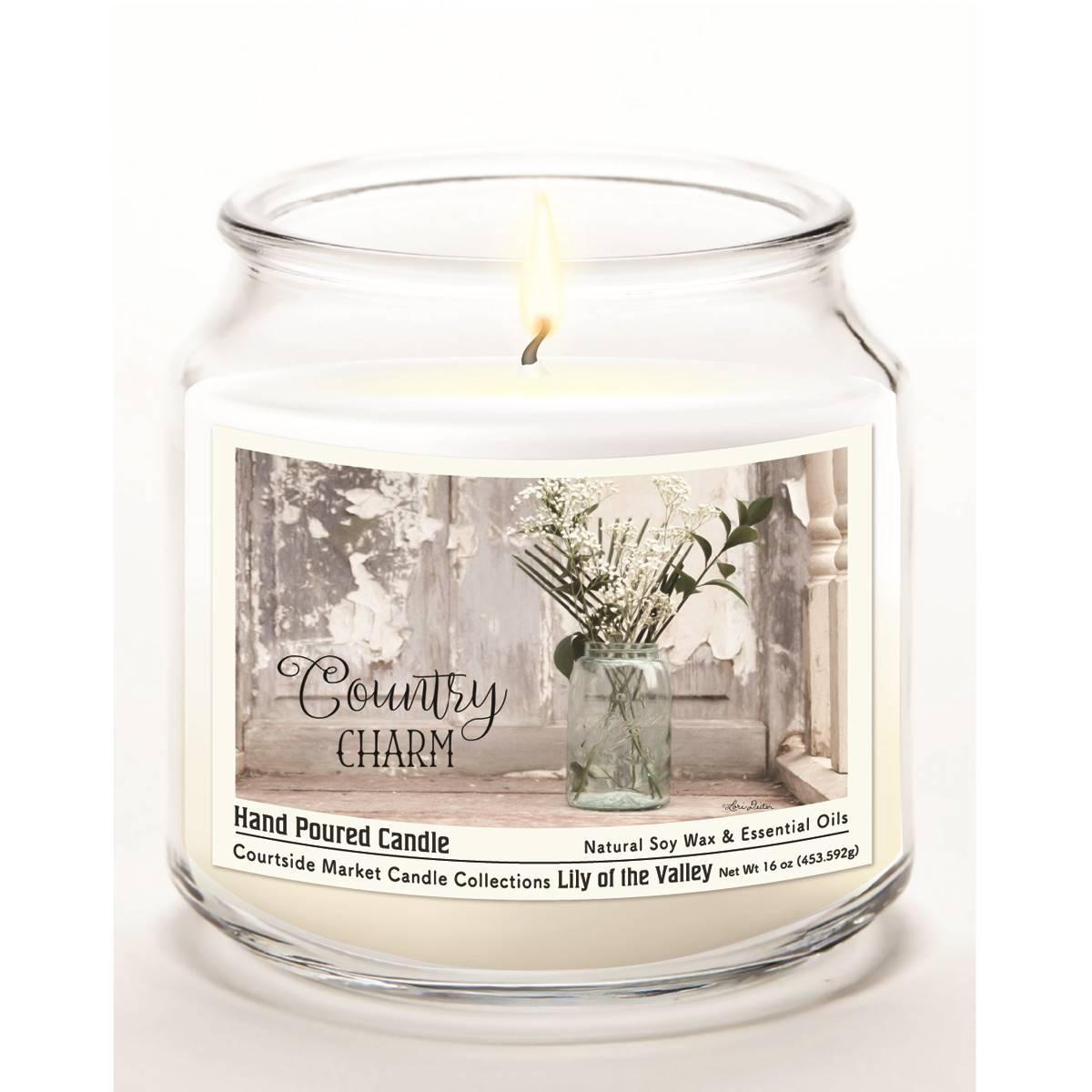 Courtside Market® Country 16oz. Lily of the Valley Jar Candle