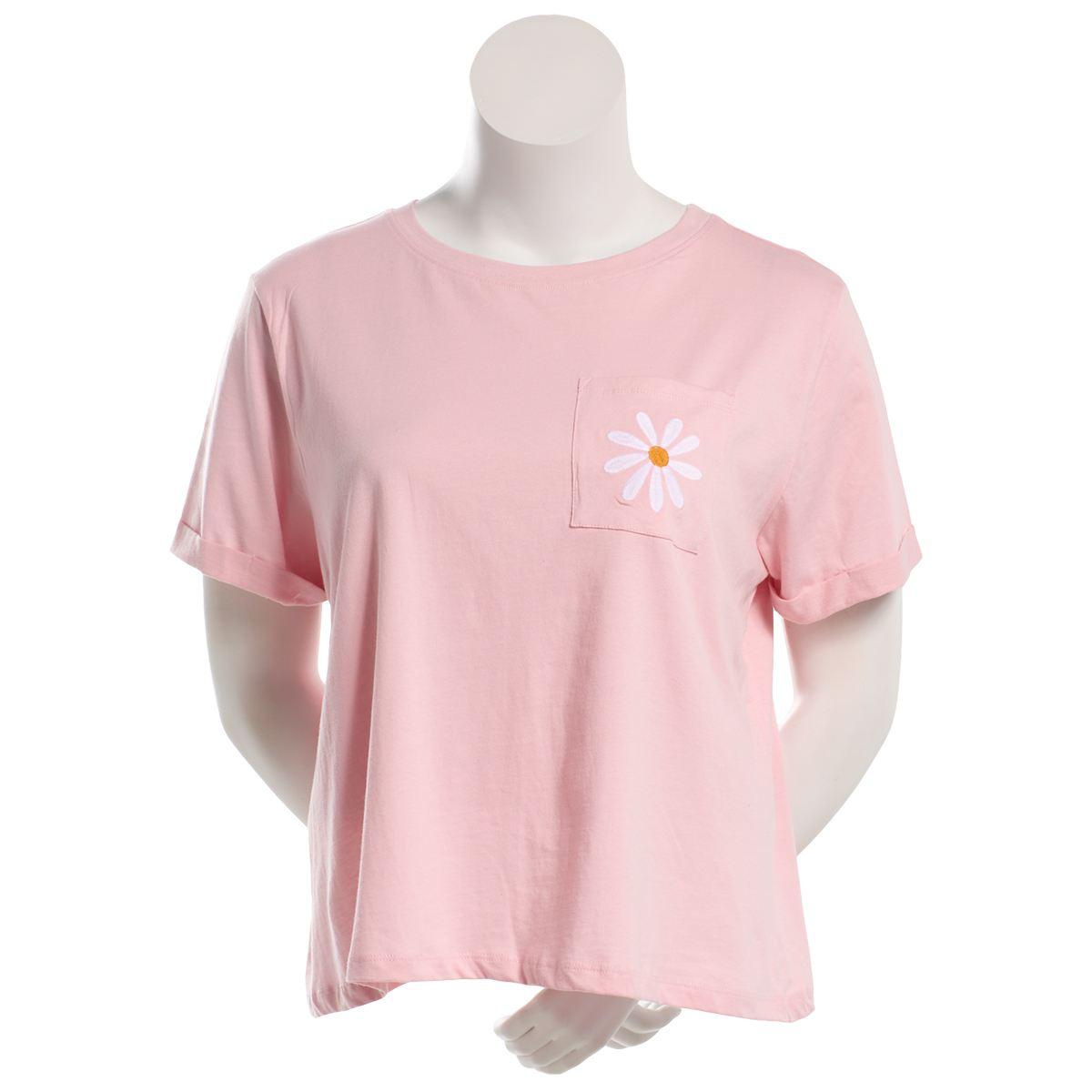 Juniors Plus Attitude Not Included Good Vibes Only Tee