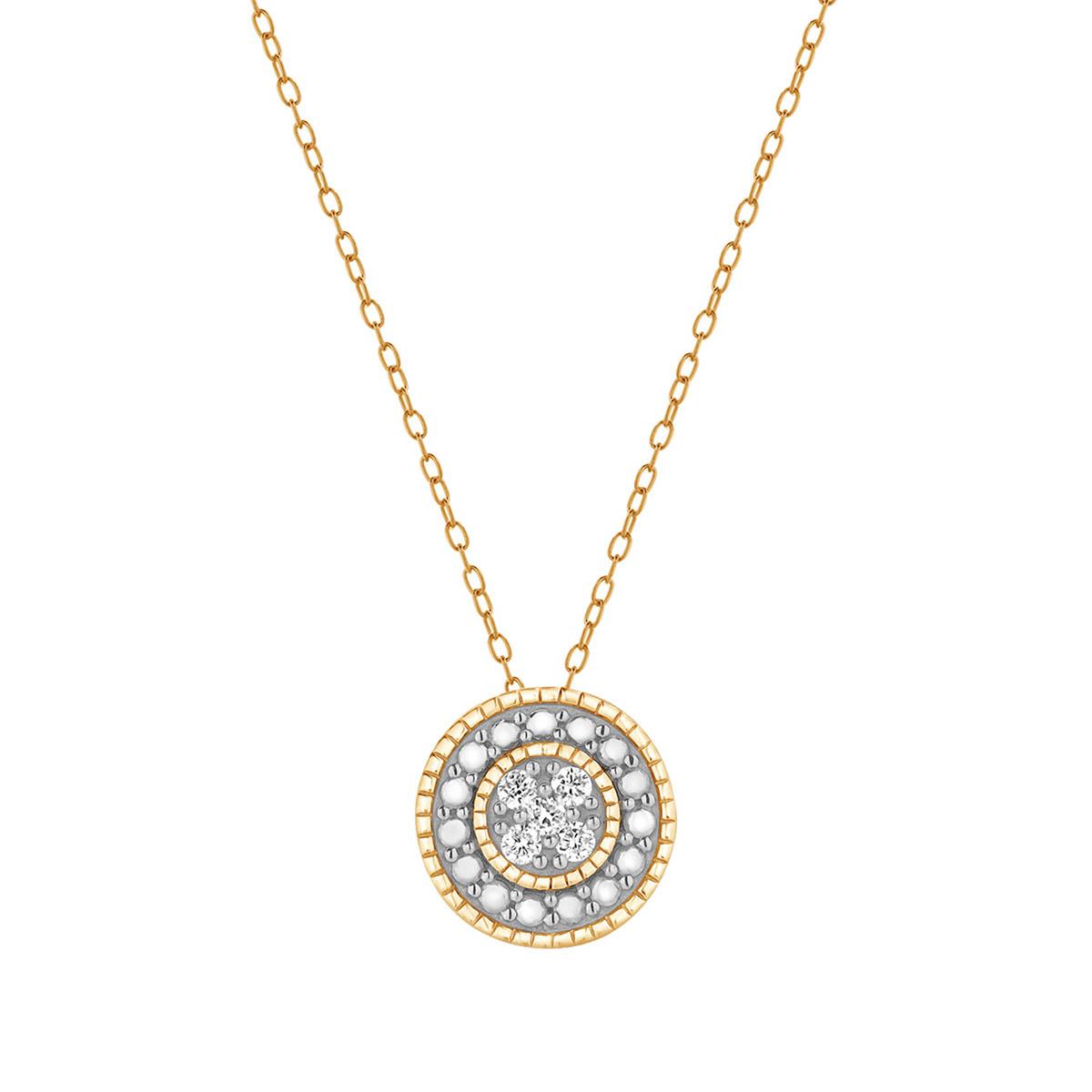 Nova Star™ 1/10ctw. Lab Grown Diamond Round Pendant