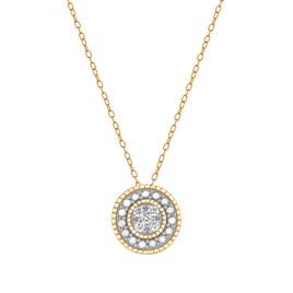 Nova Star™ 1/10ctw. Lab Grown Diamond Round Pendant