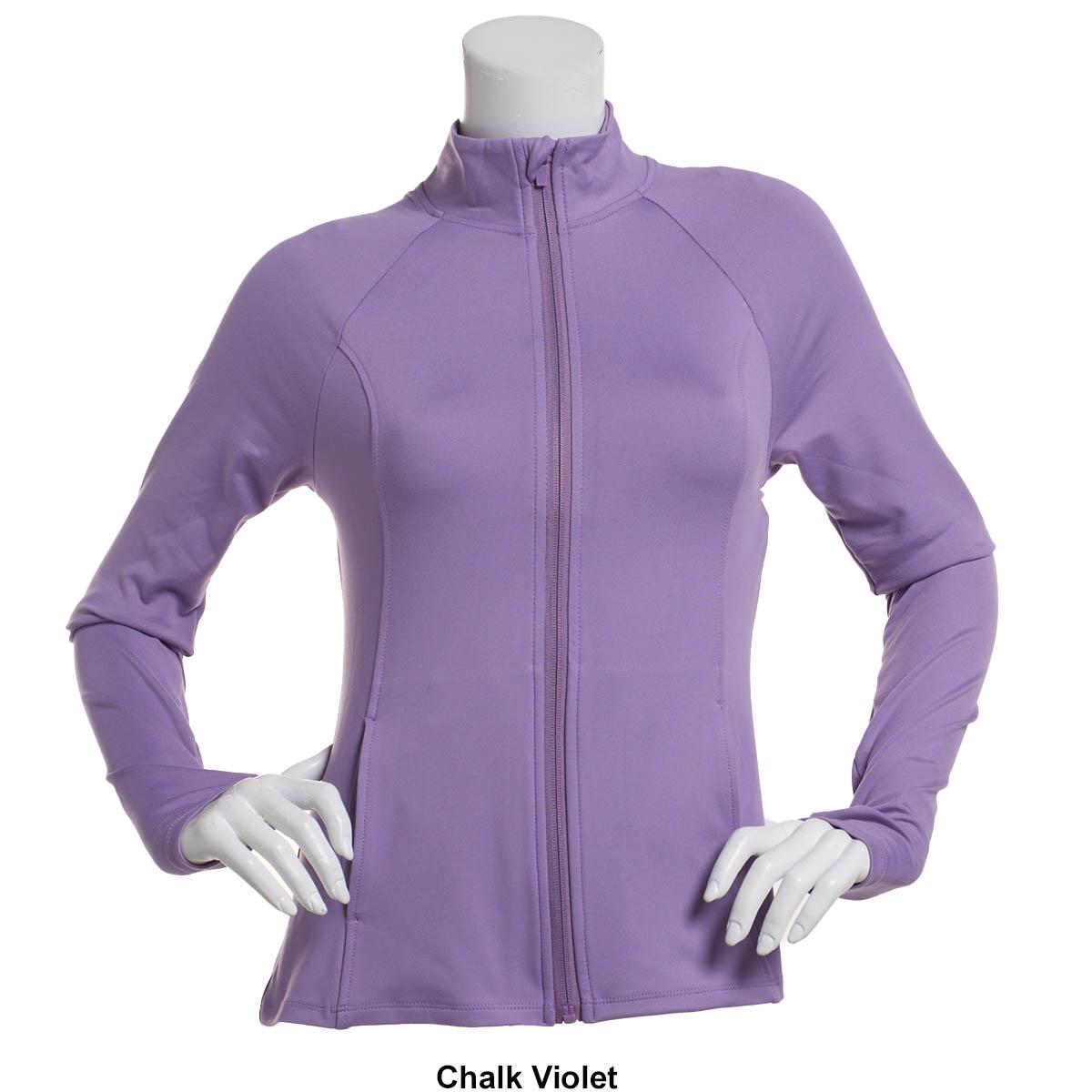 Womens Bally Fashion Essential Yoga Jacket with Thumbholes