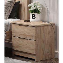 Dune 2 Drawer Nightstand