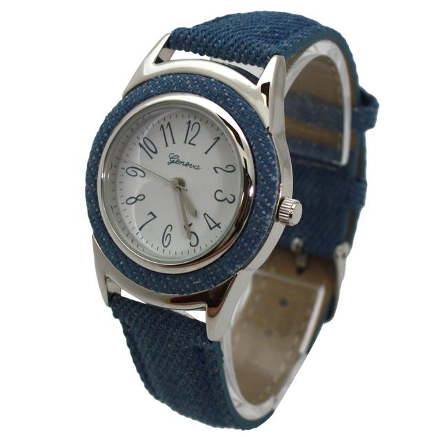 Womens Olivia Pratt™ New Denim Everyday Look Watch - 6332-DENIM