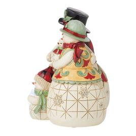 Jim Shore Heartwood Creek Snowmen Family Christmas Figurine