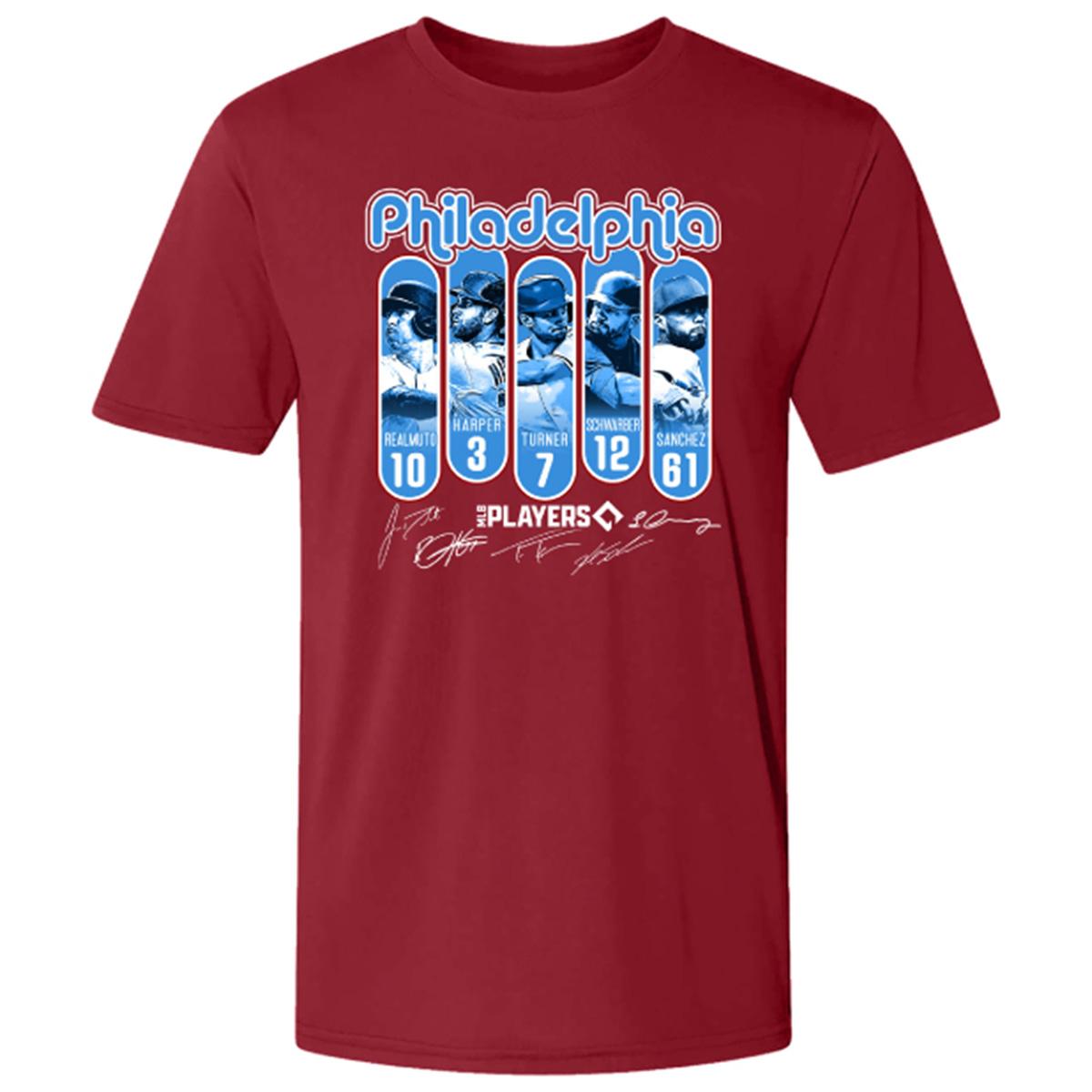 Boys (8-20) Philly Top 5 Players Short Sleeve Tee