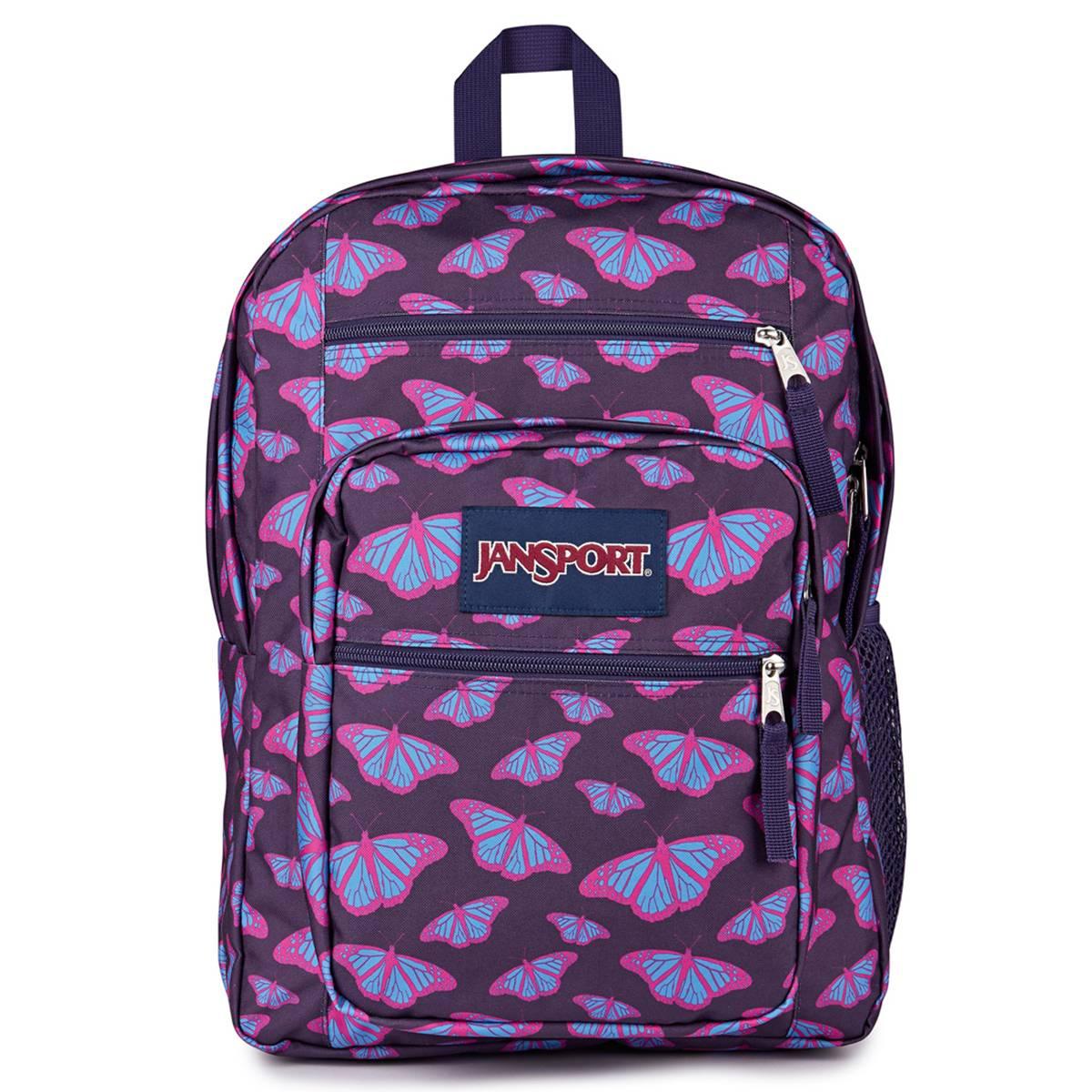 JanSport(R) Big Student Flutter by  Purple Backpack