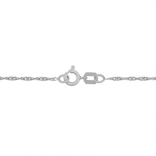 Gold Classics™ 10kt. White Gold Singapore Necklace