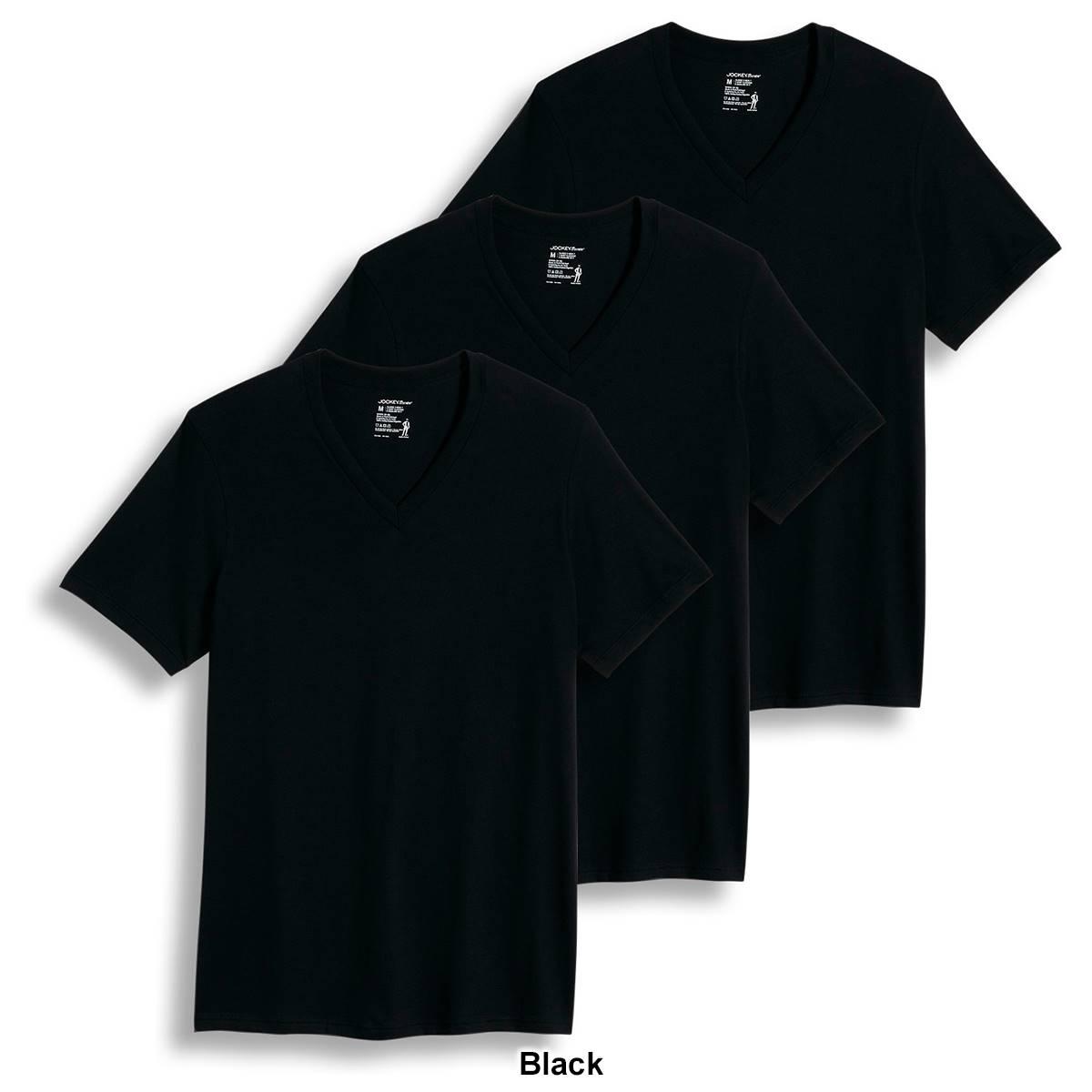Mens Jockey® 3 Pack Classic V-Neck T-Shirts