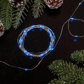 Northlight Seasonal 20ct. Blue LED Micro Fairy Christmas Lights