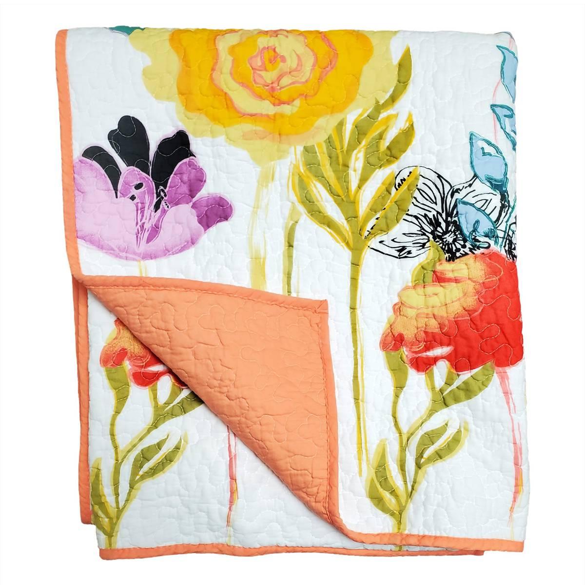 Greenland Home Fashions™ Watercolor Dream Quilted Throw