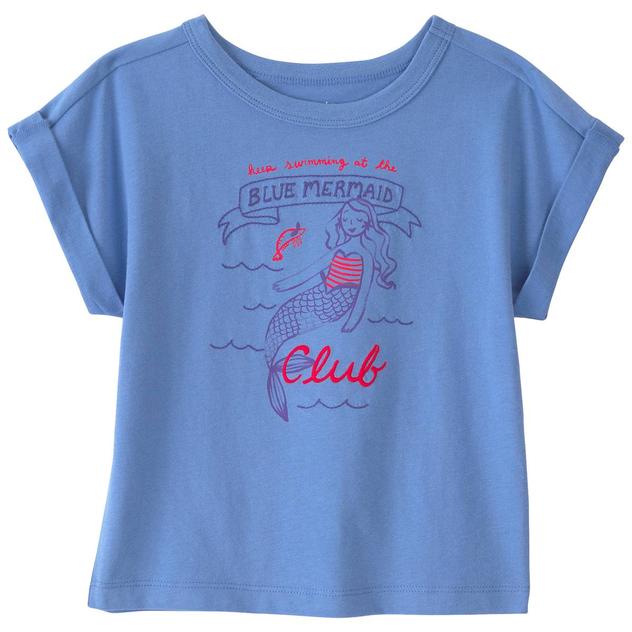 Toddler Girl Carter's® Blue Mermaid Club Tee