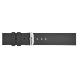 Unisex Watchbands 2 Go Black Silicone Watch Band