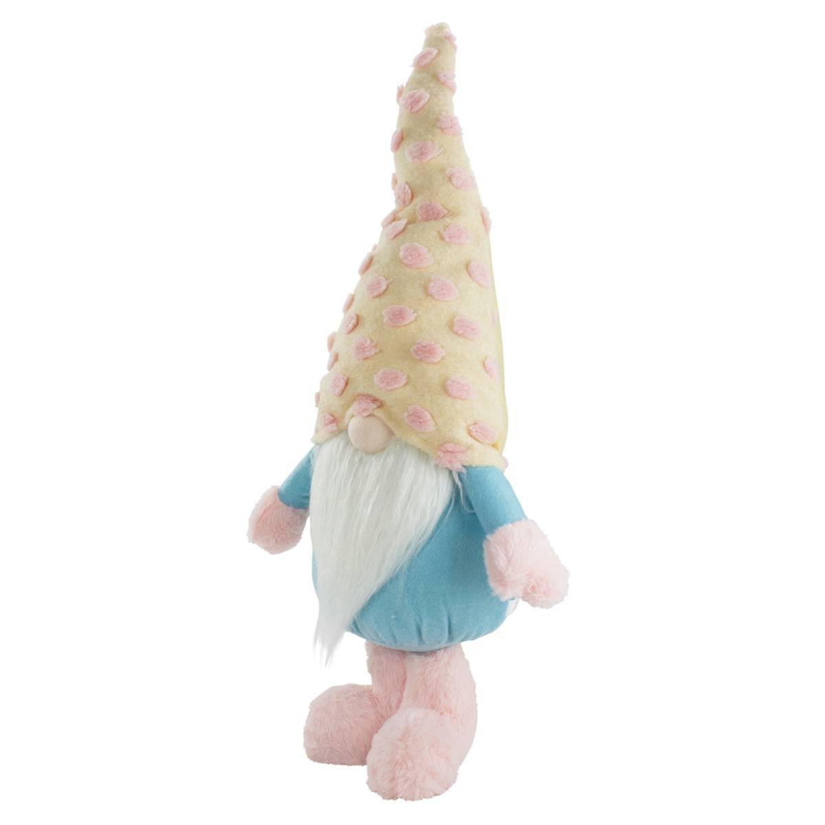 Northlight Seasonal Standing Gnome with Polka Dot Hat Figurine