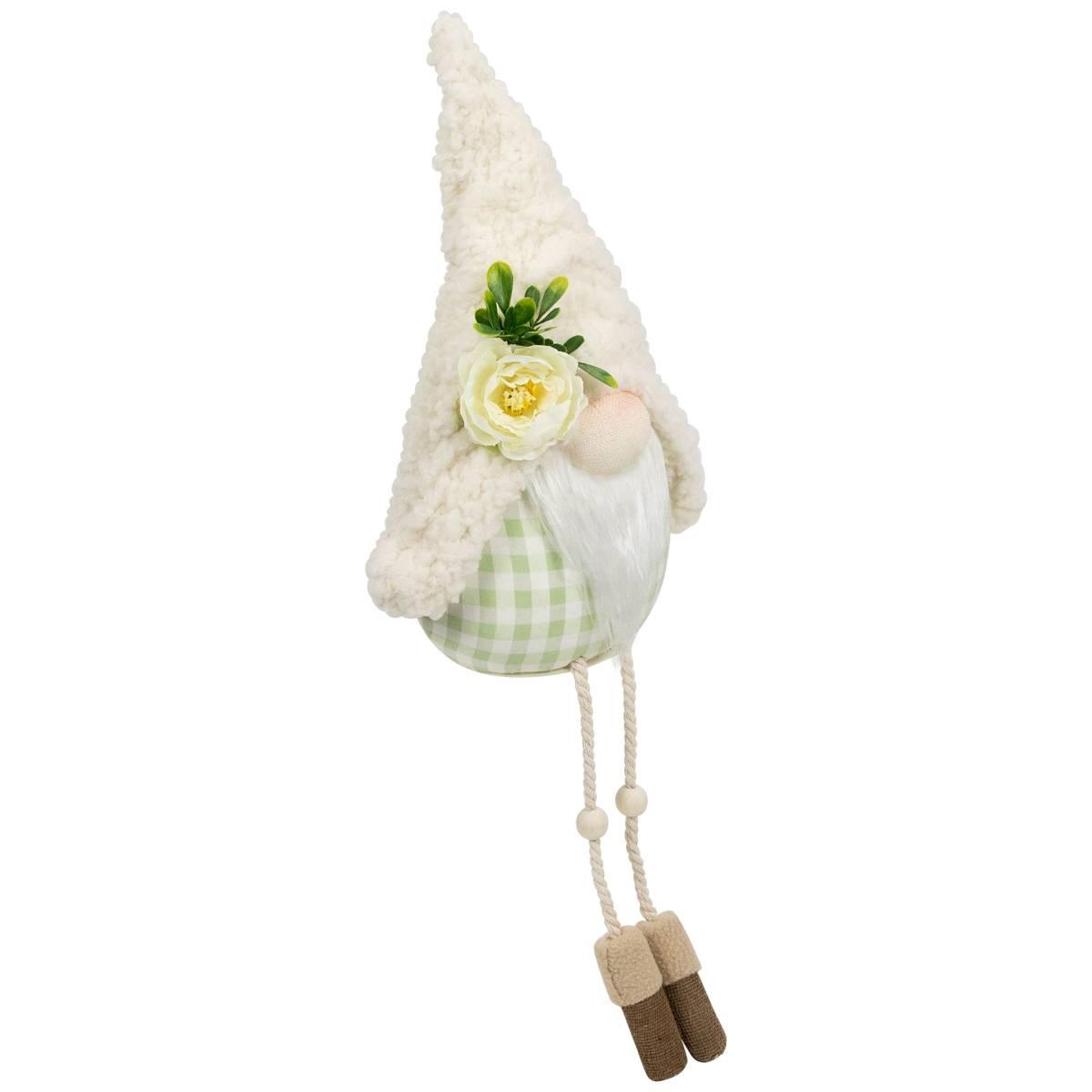 Northlight Seasonal Sitting Gnome with Dangling Legs Figurine