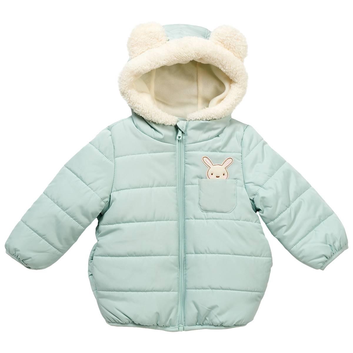Toddler Girl Wippette(R) Hooded Bunny Puffer Jacket