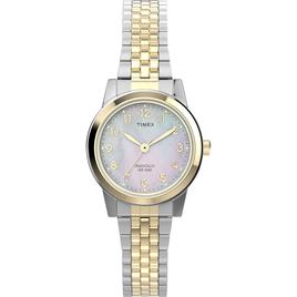 Womens Timex(R) Main Street Mother of Pearl Watch - TW2W35300JT