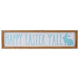 Northlight Seasonal Wooden Framed Happy Easter Y''all Wall Decor