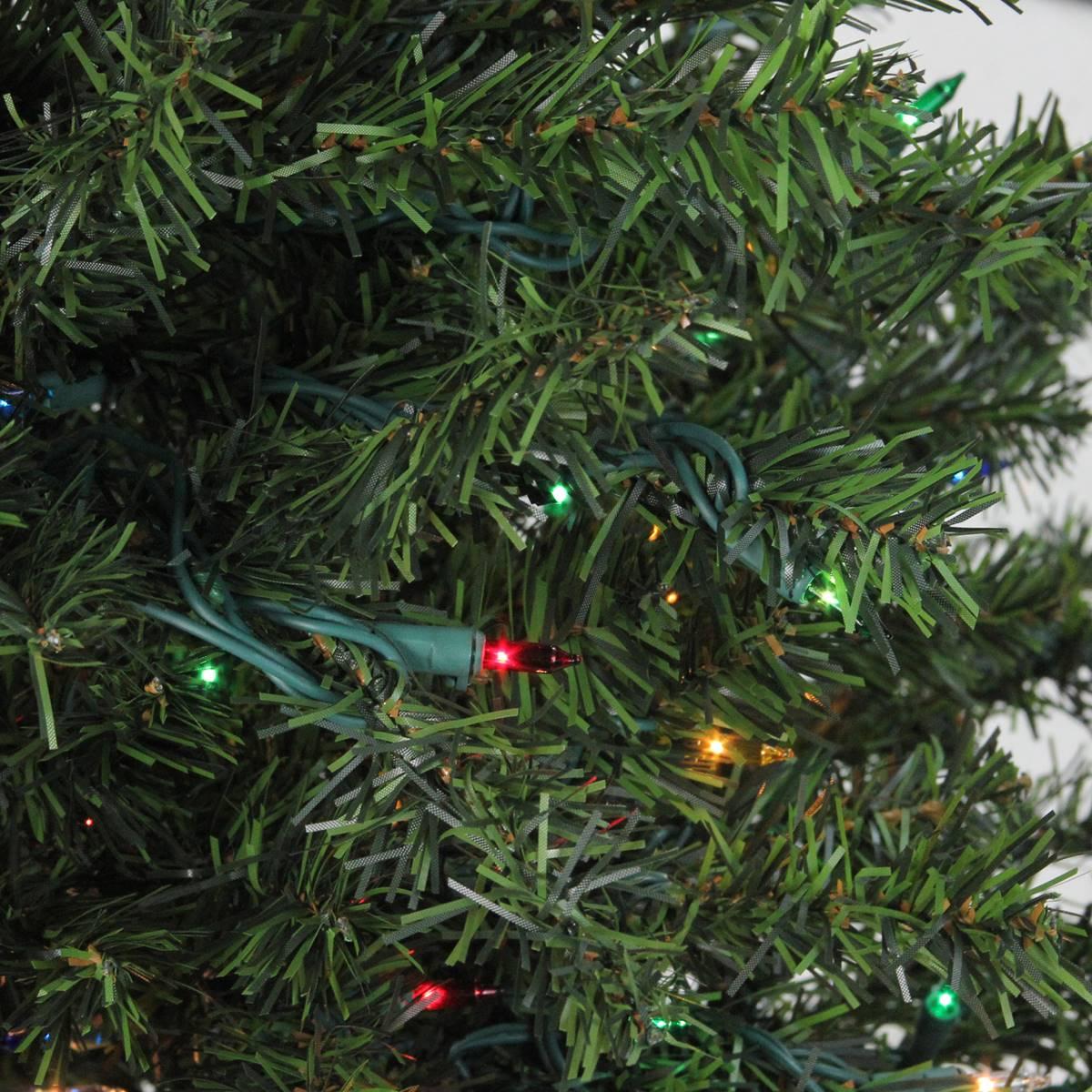 Northlight Seasonal Lit Canadian Pine Artificial Christmas Wreath